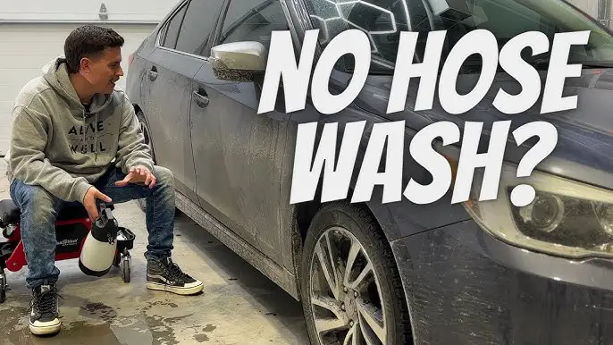 How to Wash a Car Without a Hose?