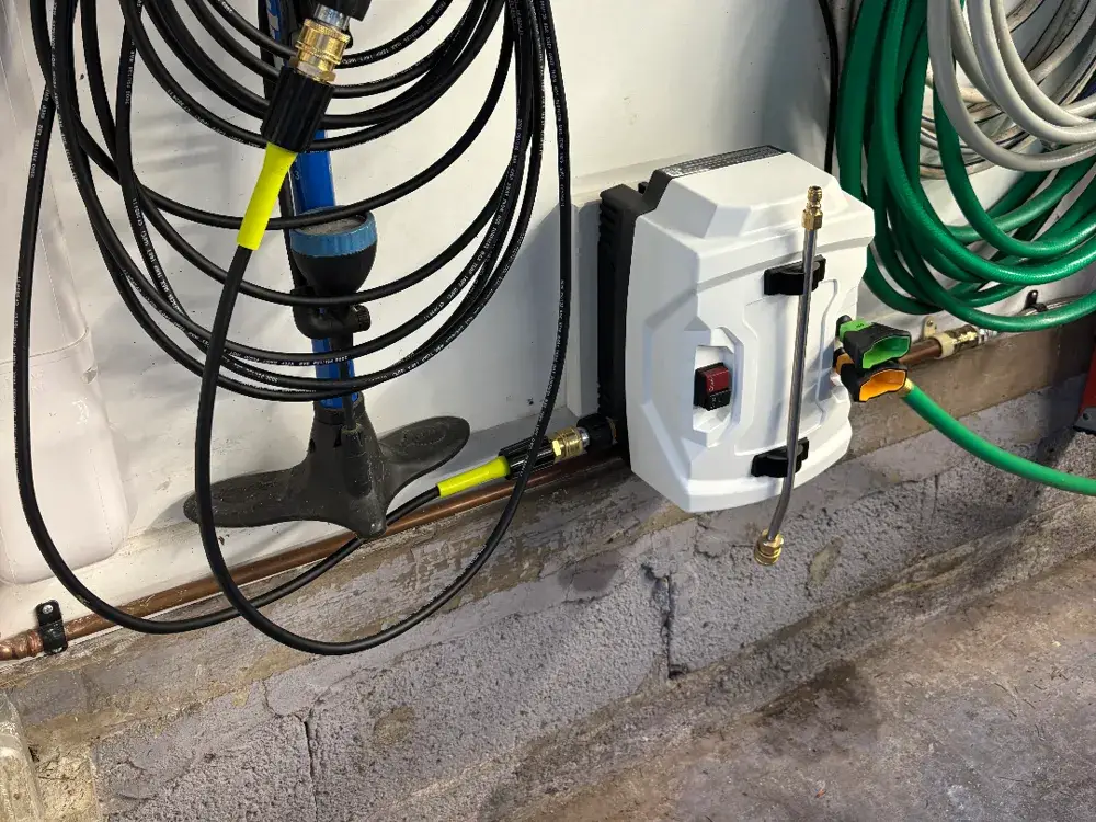 Wall Mounted Pressure Washer